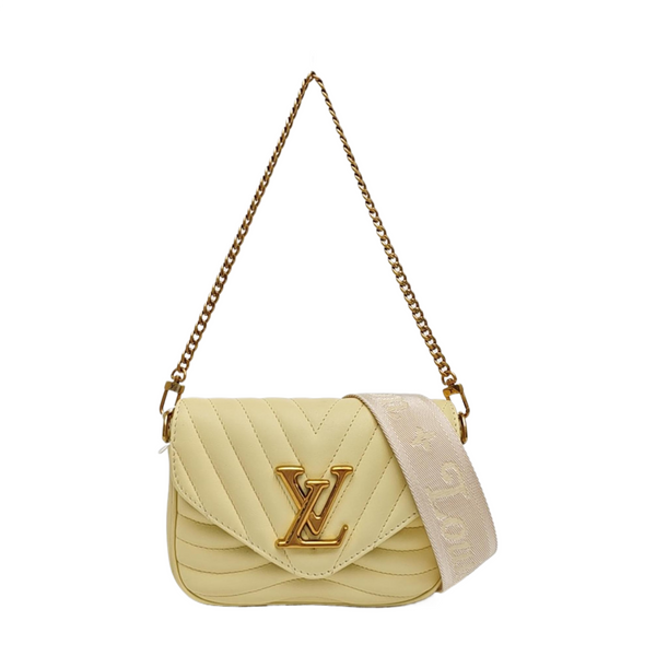 NEW WAVE Quilted Calfskin Yellow
