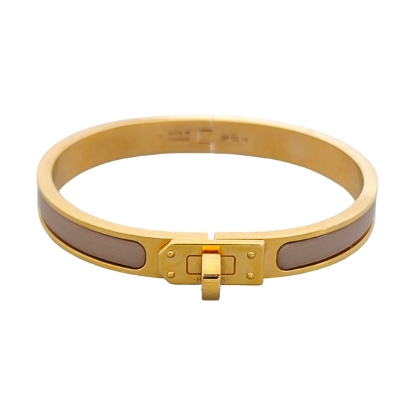 Clic Kelly Metal Gold Bangle