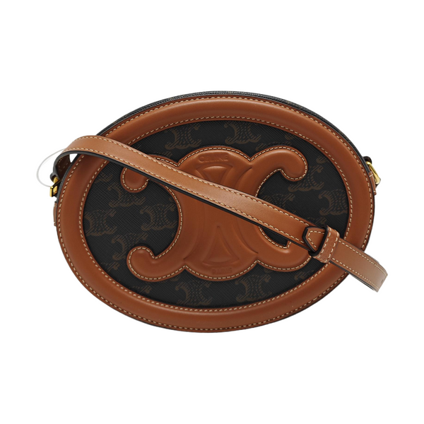 Authenticated pre-owned TRIOMPHE Coated Canvas Black - Shoulder Bag at Looply