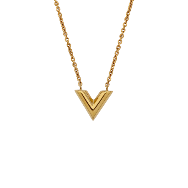 LV & ME Metal Gold Necklace