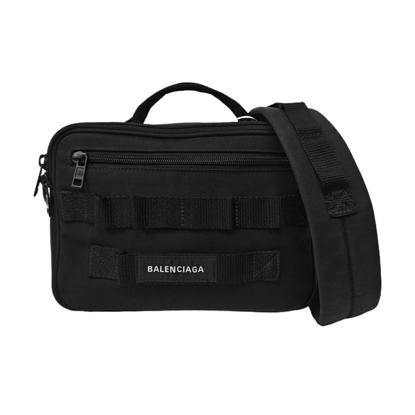 Canvas Shoulder Bag Black