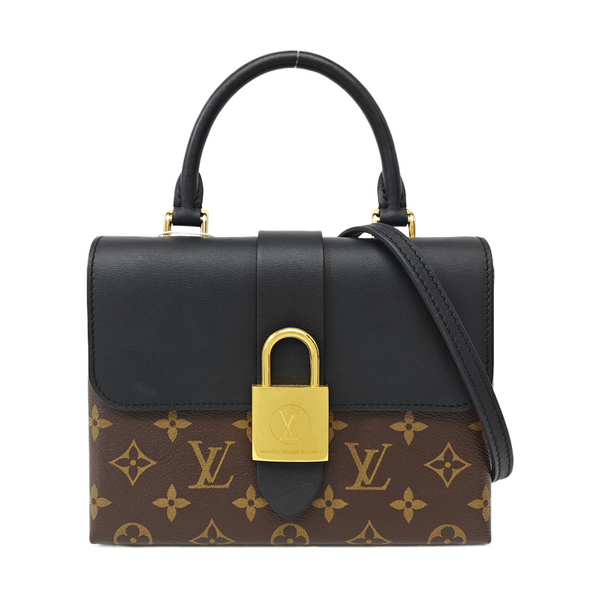 LOCKY BB Monogram Coated Canvas Brown