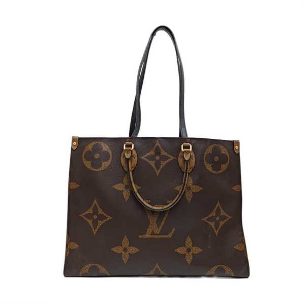 ONTHEGO GM Monogram Coated Canvas Brown