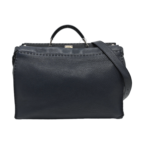 Authenticated pre-owned Peekaboo Calfskin Blue - Tote Bag at Looply