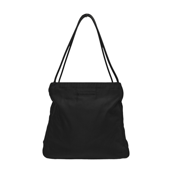 Nylon Top Handle Bag Black