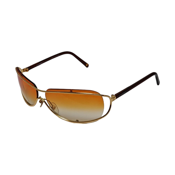 Metal Sunglasses Orange