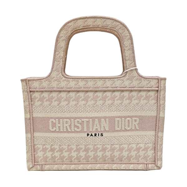 Book Tote Mini Canvas Pink