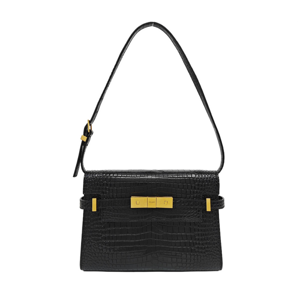 MANHATTAN Small Calfskin Black
