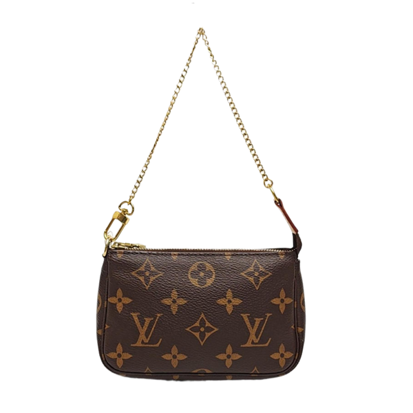 ACCESSOIRES Mini Monogram Coated Canvas Brown