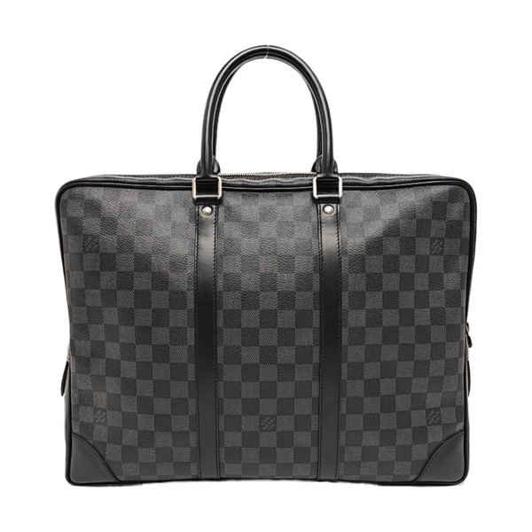 PORTE-DOCUMENTS Damier Graphite Coated Canvas Black