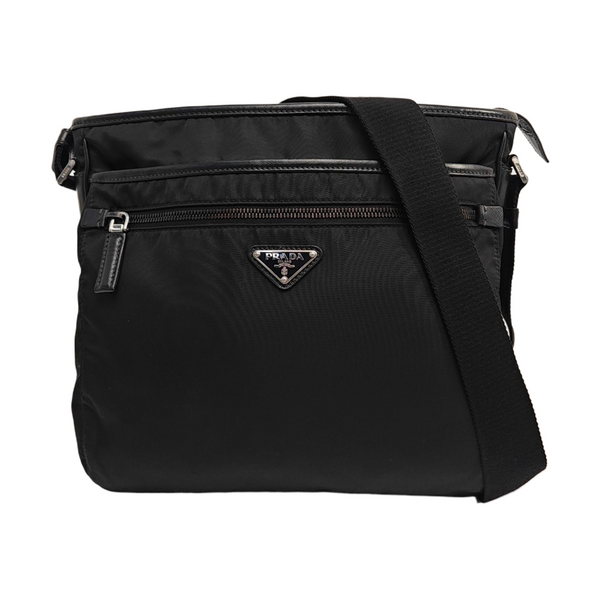 Nylon Crossbody Bag Nylon Black