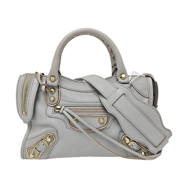 Classic City Mini Lambskin Gray