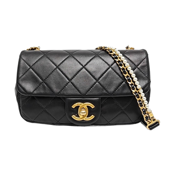 Quilted Calfskin Black