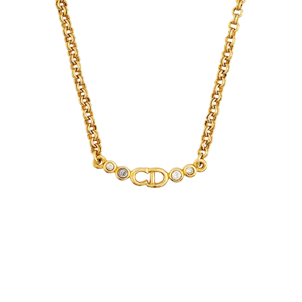 Danseuse Etoile Metal Gold Necklace