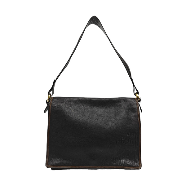 Calfskin Bucket Bag Blue