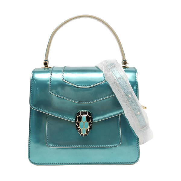 SERPENTI FOREVER Small Calfskin Green