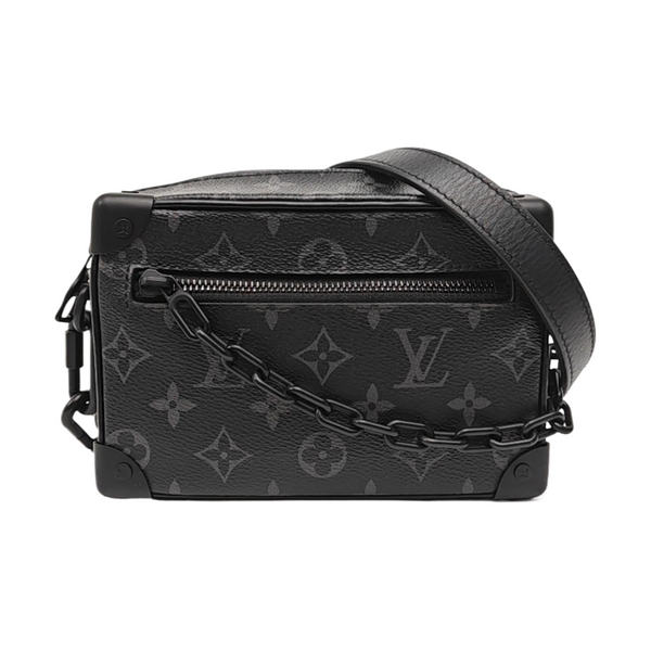 SOFT TRUNK Mini Monogram Coated Canvas Black
