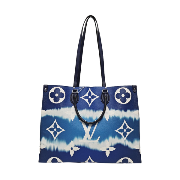 ONTHEGO GM Coated Canvas Blue
