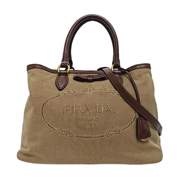 Canvas Tote Bag Brown