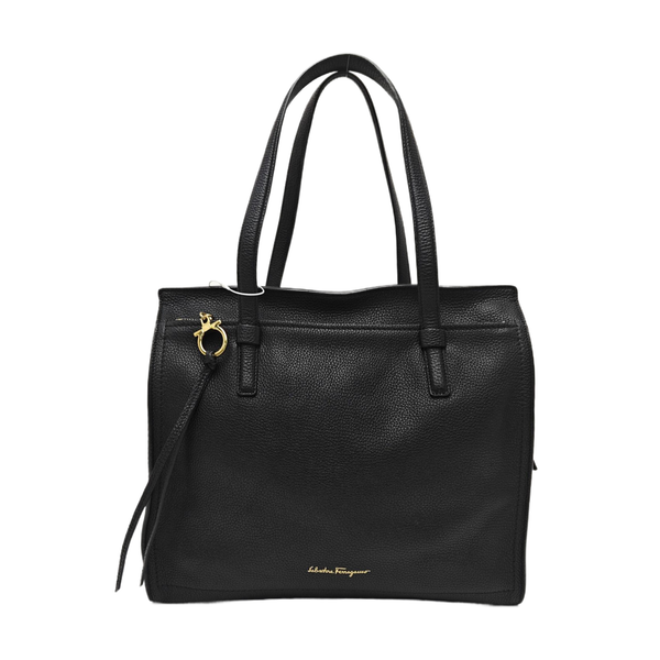 Amy Large Calfskin Black