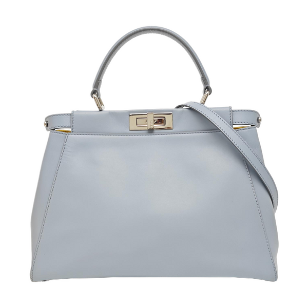 Peekaboo Medium Calfskin Blue