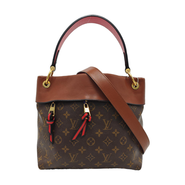TUILERIES Monogram Coated Canvas Brown