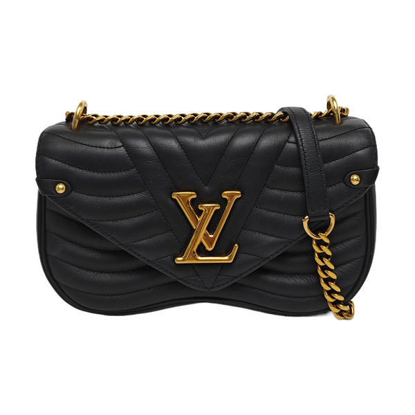 NEW WAVE MM Quilted Calfskin Black