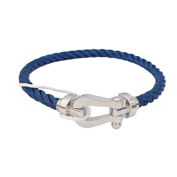 Force 10 Fabric Blue Bracelet