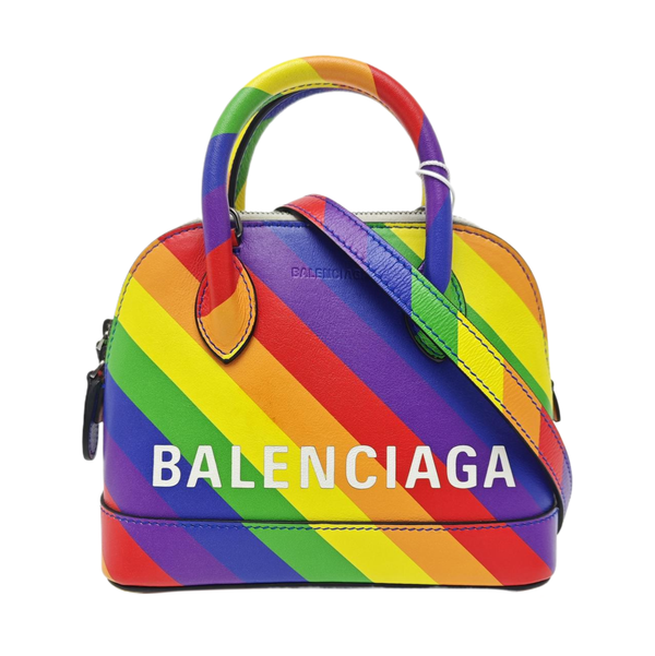 Top Handle Calfskin Multicolor