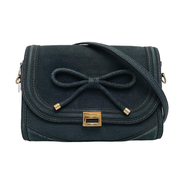Calfskin Shoulder Bag Green