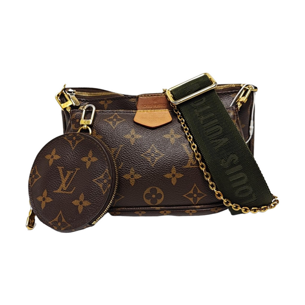 MULTI Monogram Coated Canvas Brown