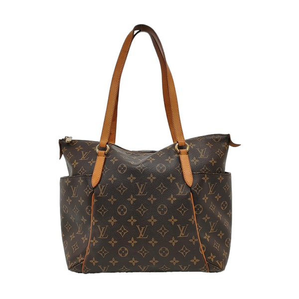 TOTALLY MM Monogram Coated Canvas Brown