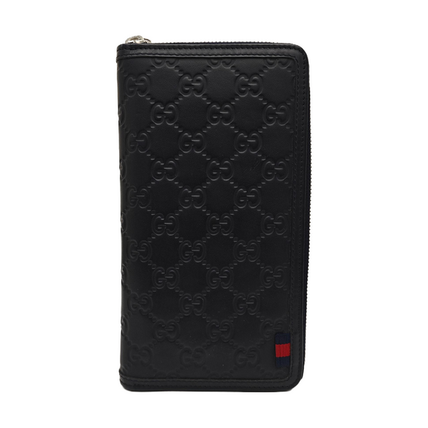 Monogram Calfskin Wallet Blue