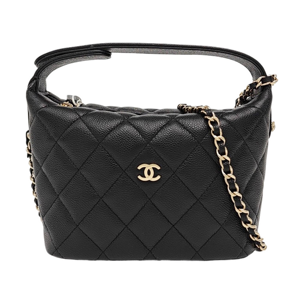 HOBO Quilted Grained Calfskin Black