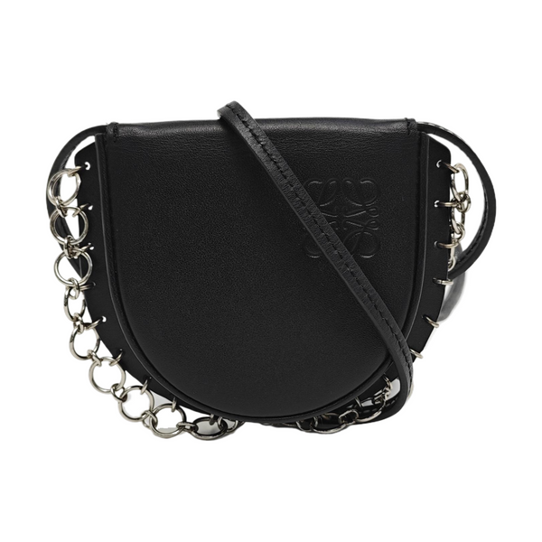 Heel Leather Black
