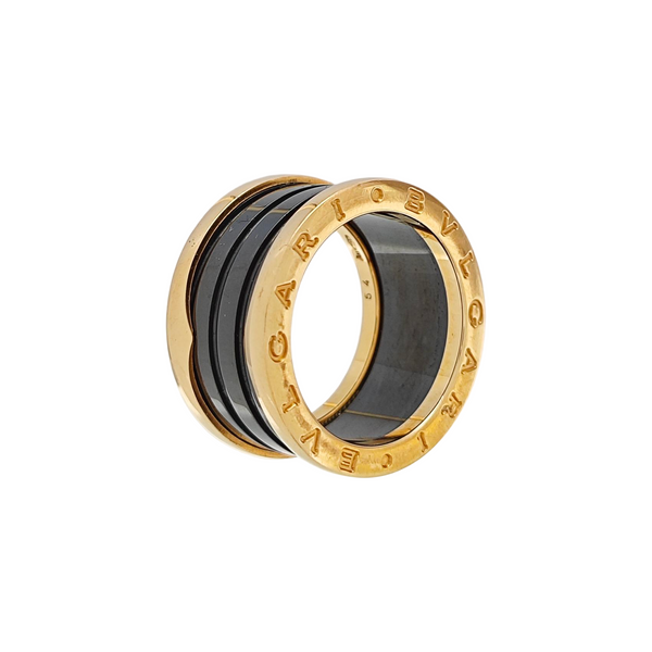 B.ZERO1 18k Rose Gold Ring EU 54