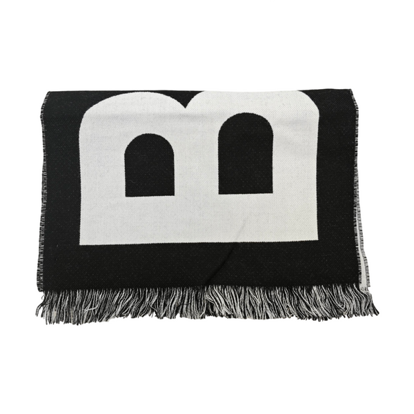 Wool Scarf Black