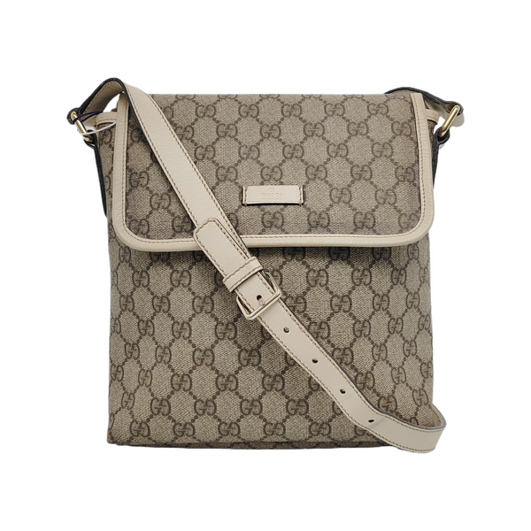 Ligne Shima Monogram Coated Canvas Beige
