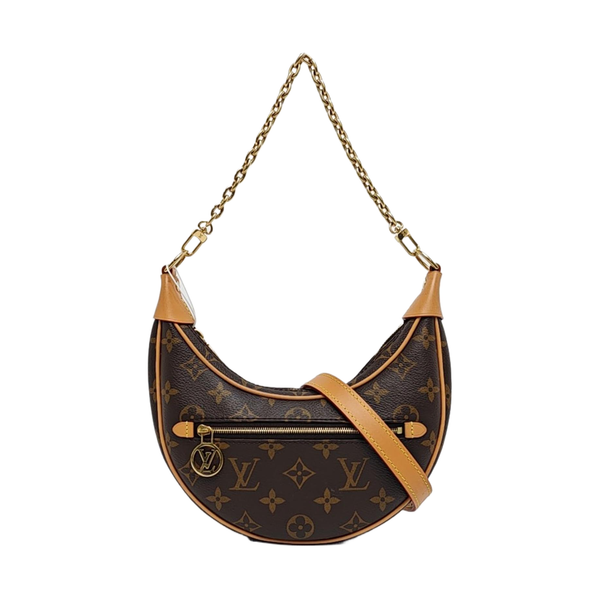 LOOP Monogram Coated Canvas Brown