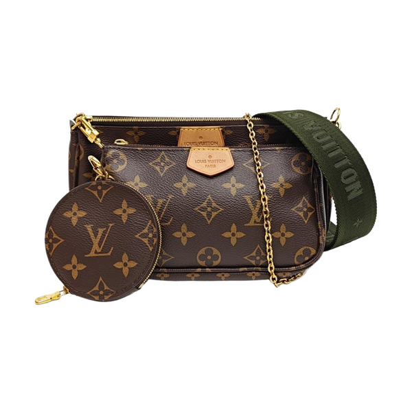 MULTI Monogram Coated Canvas Brown