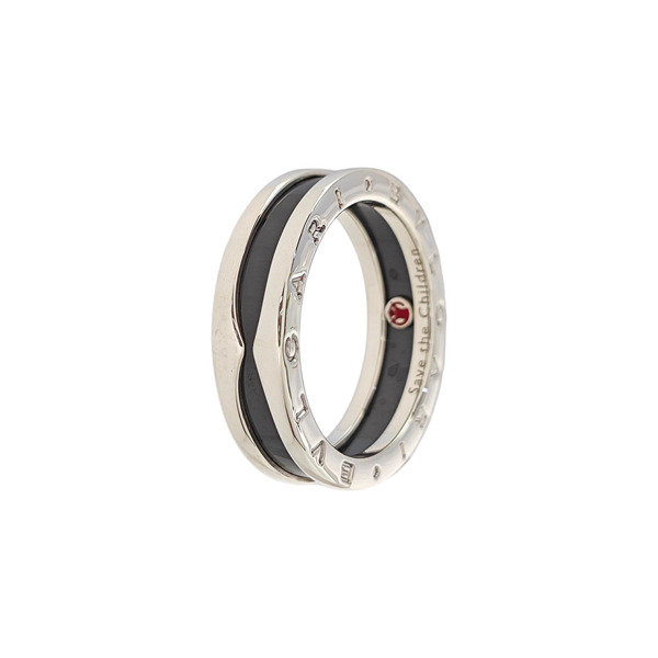 B.ZERO1 925 Sterling Silver Ring EU 63