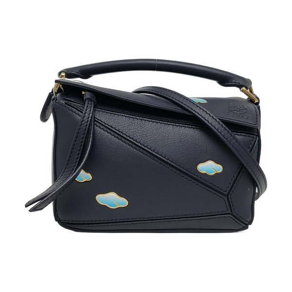 Puzzle Mini Calfskin Black