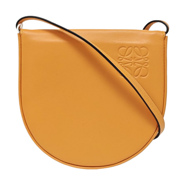 Heel Small Calfskin Orange