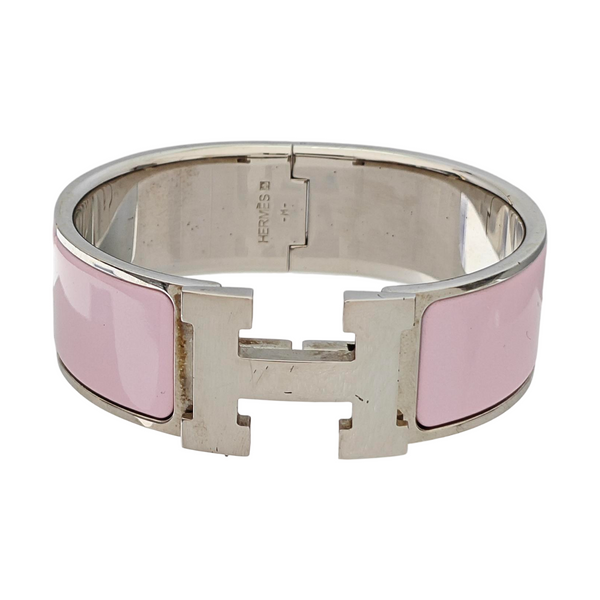 Clic Clac H Metal Red Bangle