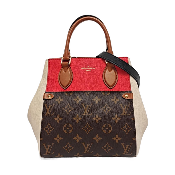 FOLD PM Monogram Coated Canvas Brown