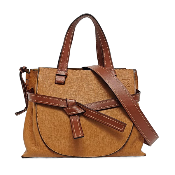 Gate Small Calfskin Brown