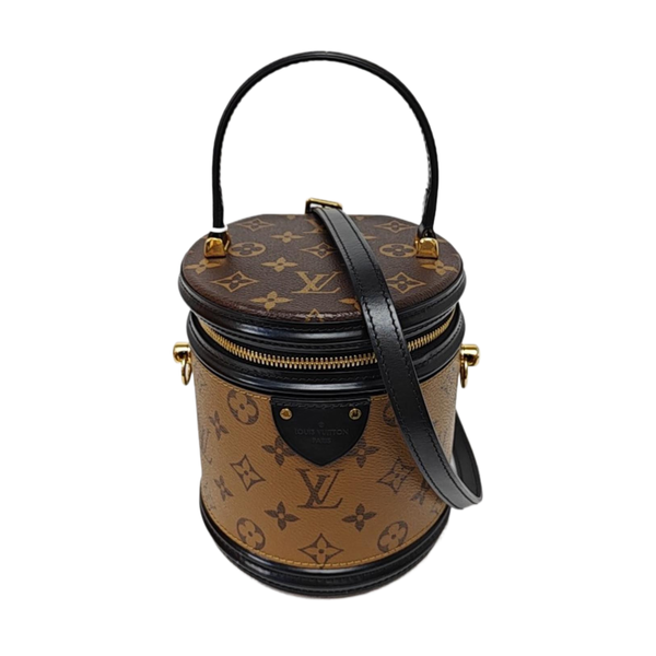 CANNES PM Monogram Coated Canvas Brown