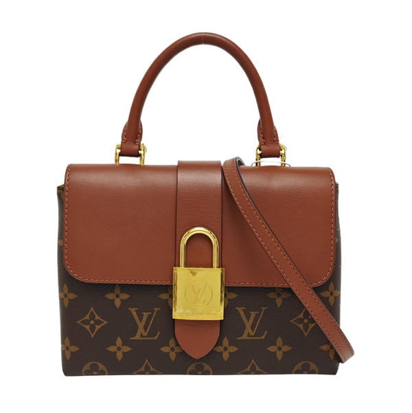 LOCKY BB Monogram Coated Canvas Brown