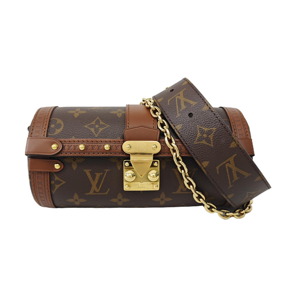 PAPILLON 19 Monogram Coated Canvas Brown