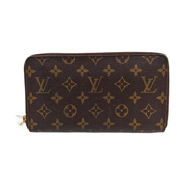ZIPPY Monogram Coated Canvas Brown Wallet